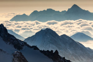 Europe, France, Grenoble, French Alps, Chamonix-Mont-Blanc, view from Aiguille du Midi Europe, France, Grenoble, French Alps, Chamonix-Mont-Blanc, view from Aiguille du Midi